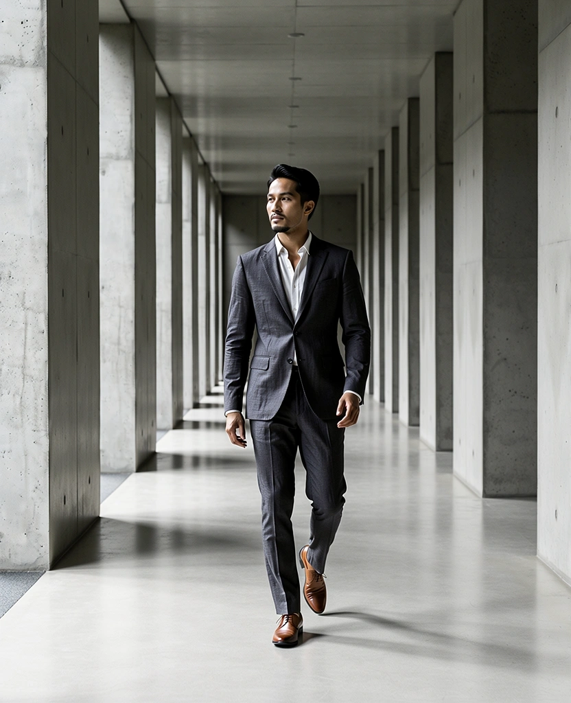 Modern gentleman style curation